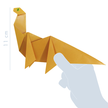 Caja creativa origami dinosaurios