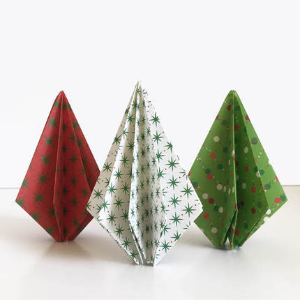 Origami paper navidad 20x20cm
